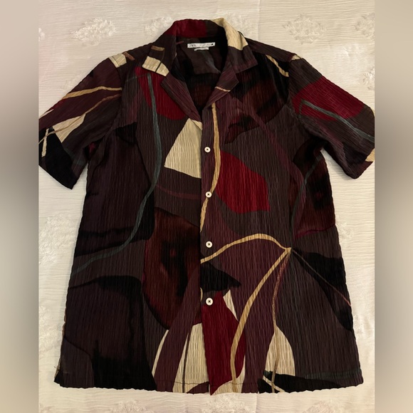 Men’s printed button down - Picture 1 of 4